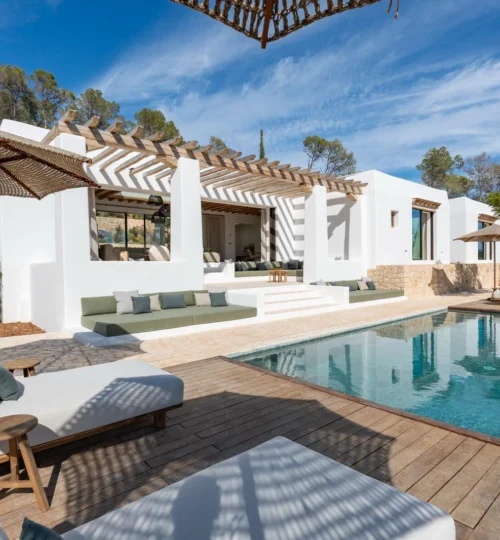 Luxury blakstad villa Santa Getrudis