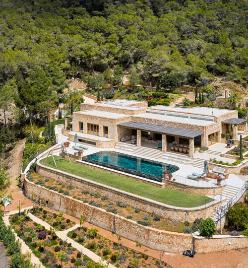 A Secluded Architectural Masterpiece in Cala Mastella, Ibiza