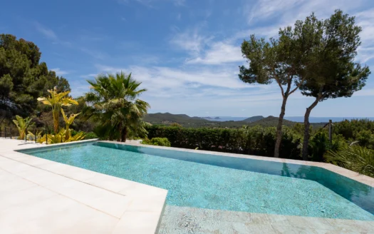 6 Bedroom Sea View Villa for Sale in Es Cubells, Ibiza