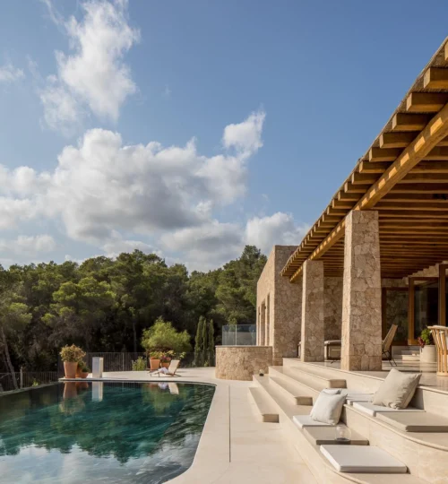 A Secluded Architectural Masterpiece in Cala Mastella, Ibiza