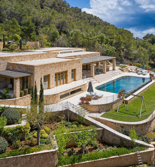 A Secluded Architectural Masterpiece in Cala Mastella, Ibiza