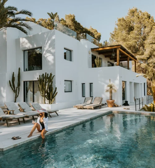 6 Bedroom Sea View Villa for Sale in Es Cubells, Ibiza