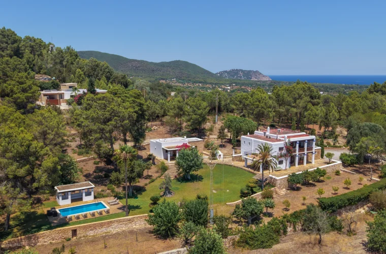 Finca with Casita for Annual Rent — near San Carlos, Ibiza