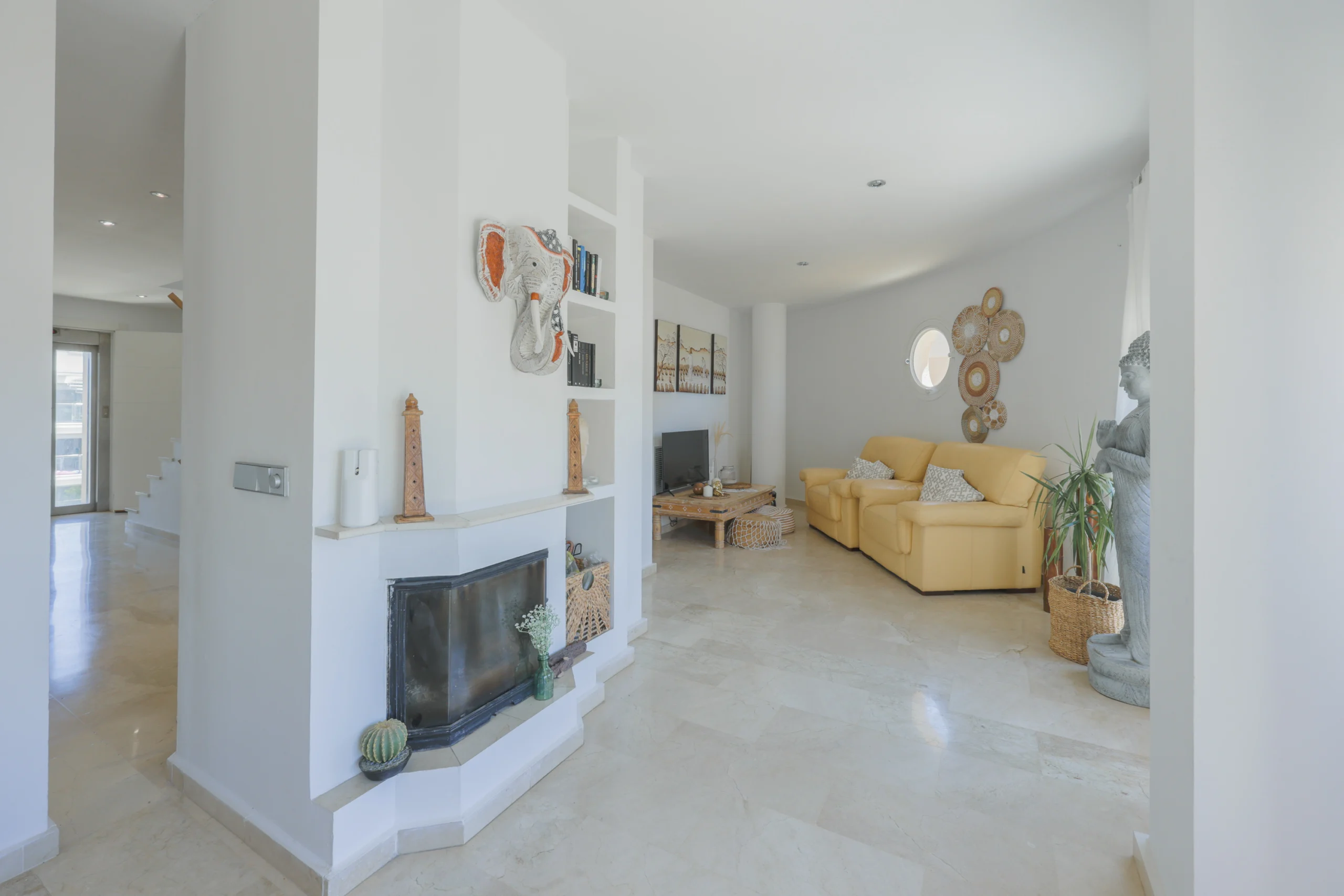 Interieur van een villa op Ibiza, geselecteerd door HOMZ