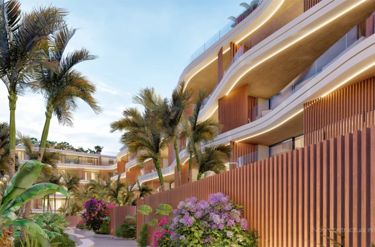 New development with sea views in Santa Eulalia, Ibiza