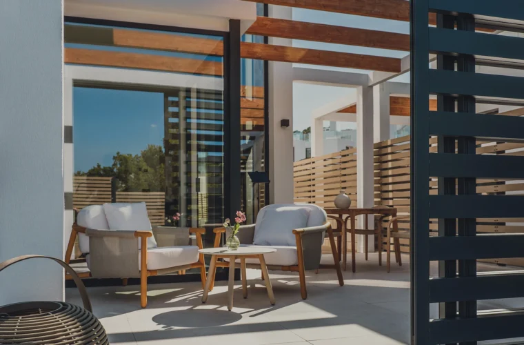 New build villas at Cala Tarida, Ibiza — TARIDA