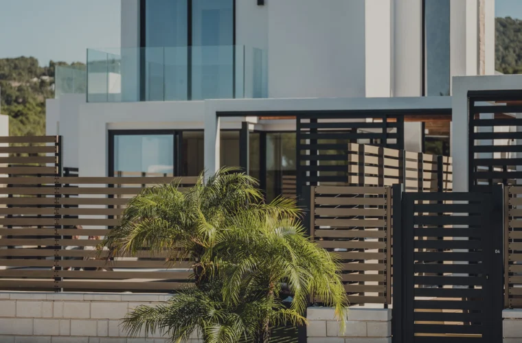 New build villas at Cala Tarida, Ibiza — TARIDA