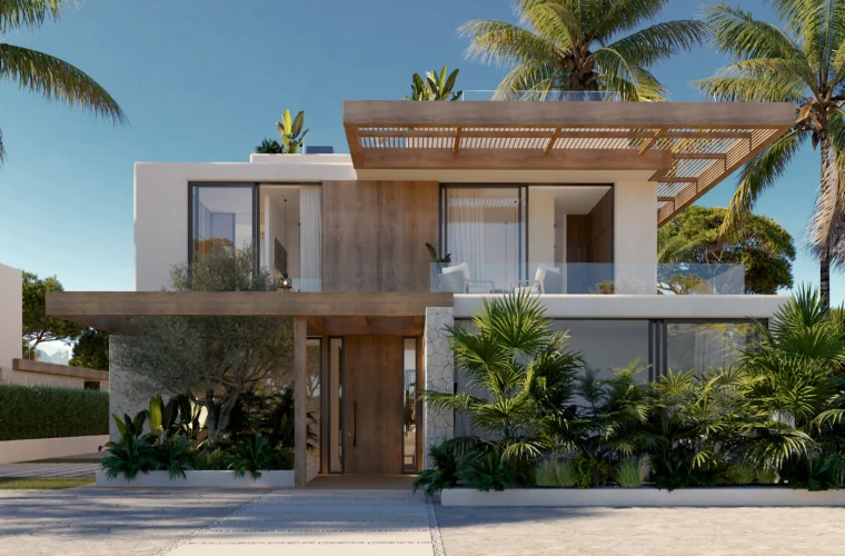 New build villas in Santa Eulalia, Ibiza — ESSENZA